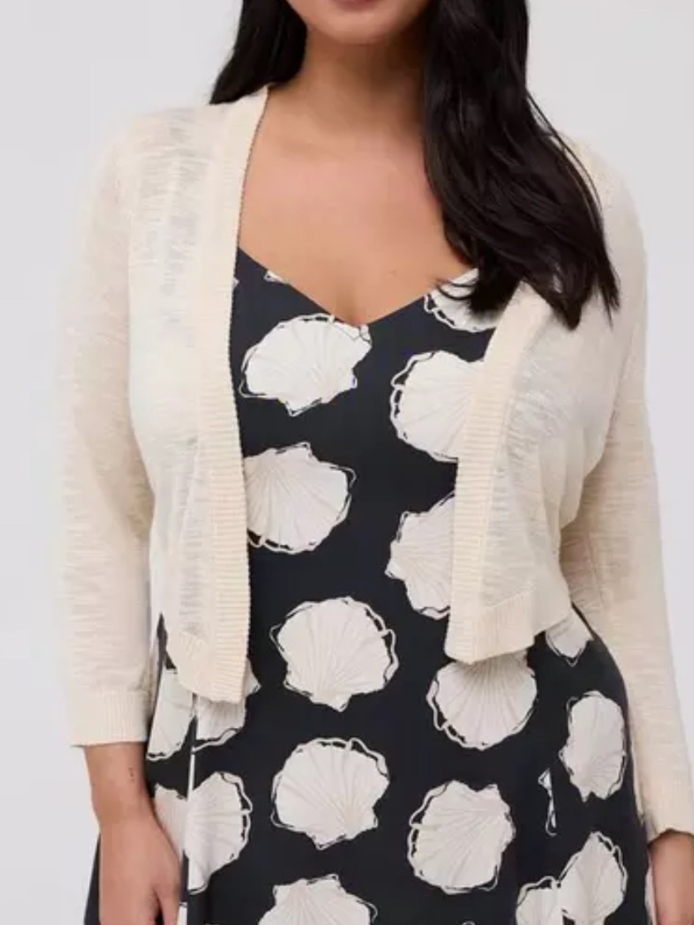 NWT TORRID Open Front Shrug Cardigan SZ 4X in Whisper White